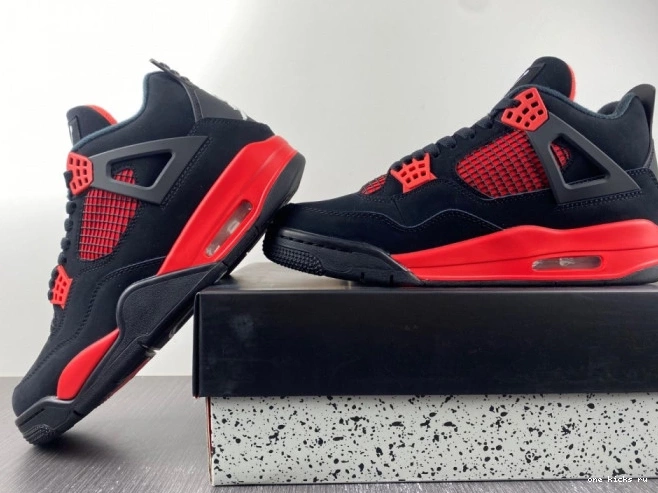 Rep Onekick Air Thunder Red CT8527-016 Jordan 4 0707
